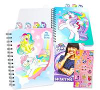 My Little Pony Journal Set - MLP Notebook Bundle with Tab Journal Plus Stickers, and More | My Little Pony School Supplies Gifts