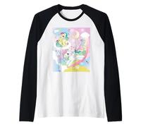 My Little Pony Jump Over The Rainbow Maglia con Maniche Raglan