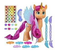 My Little Pony: Lascia il Tuo Segno, Sunny Starscout Ribbon Hairstyles, pony arancione da 15 cm con accessori per acconciature, per bambini e bambine dai 5 anni in su
