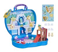 My Little Pony Mini World Magic Mini Cr ation F6440 - Confezione da 2 figure da 2,5 cm + 40 pezzi, Hitch Trailblazer e Sparky Sparkeroni