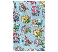 My Little Pony Mlp Pop Art Pattern Coperta super morbida al tatto setoso - 91 x 147 cm