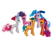 BOX ROTTO UNICORN PARTY CELEBRATION My Little Pony BOX 5 Figure 9cm Hasbro F2033