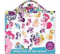 My Little Pony, Pinkie Pie et ses amies: 20 stickers mousse repositionnables + 1 grand décor