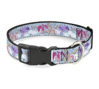My Little Pony Plastic Clip Dog Collar My Little Pony Four Ponies and Rainbows