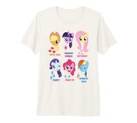My Little Pony Pony Names Maglietta Premium