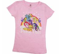 My Little Pony Pony Pals Rainbow Group Maglietta Glitter Per Bambine
