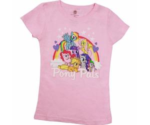 My Little Pony Pony Pals Rainbow Group Maglietta Glitter Per Bambine