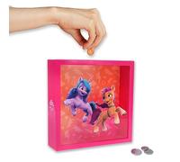 My Little Pony Salvadanaio Salvadanio Decorativo Arcobaleno, Regalo per Bambine MLP