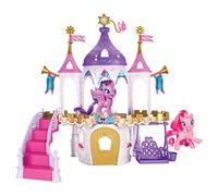 My Little Pony Set da gioco con castello dell'amicizia, con personaggi Twilight Sparkle e Pinkie Pie (esclusiva Amazon)