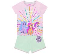 My Little Pony Set Maglietta e Pantaloncino per Ragazze Multicolore 7-8 anni
