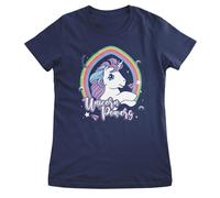 My Little Pony T-Shirt Donna Ufficiale Unicorn Powers Collo Rotondo Manica Corta