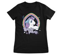 My Little Pony T-Shirt Donna Ufficiale Unicorn Powers Collo Rotondo Manica Corta