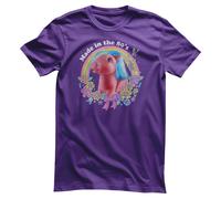My Little Pony T-Shirt Uomo Manica Corta Collo Rotondo Nero Blu Indigo Navy