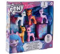 MY LITTLE PONYUNICORN PARTY CELEBRATION SET 5 PERSONAGGI CON 10 ACESSORI HASBRO