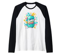 My Little Soda Pop Kids - Anime per bevande K-Pop estive abbinate Maglia con Maniche Raglan