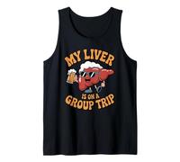My Liver Is On A Group Trip Beer Lover October Festival Canotta