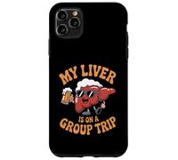 My Liver Is On A Group Trip Beer Lover October Festival Custodia per iPhone 11 Pro Max