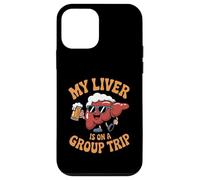 My Liver Is On A Group Trip Beer Lover October Festival Custodia per iPhone 12 mini