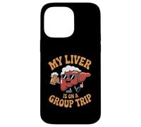 My Liver Is On A Group Trip Beer Lover October Festival Custodia per iPhone 14 Pro Max