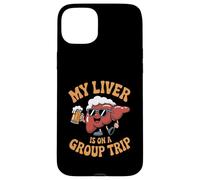 My Liver Is On A Group Trip Beer Lover October Festival Custodia per iPhone 15 Plus