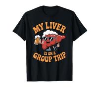 My Liver Is On A Group Trip Beer Lover October Festival Maglietta