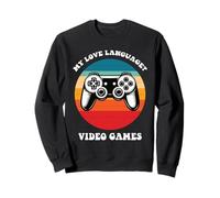 My Love Language Console Gamer Controller per videogiochi Felpa