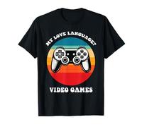 My Love Language Console Gamer Controller per videogiochi Maglietta