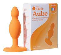 MY LUBIE - Aube, Plug Anale in Silicone Medico con Ventosa - Per Principianti e Coppie - Design Ergonomico - Prodotto in Francia
