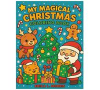 My Magical Christmas Coloring Book: Cute Christmas coloring book