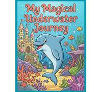 MY MAGICAL UNDERWATER JOURNEY: Simple & Cute Ocean Coloring Book / Magical underwater ocean adventure