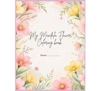 My Mandala Flower: Coloring book