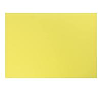 My Mandarine 455615C - Confezione da 25 fogli di cartoncino colorato da 270g - Colore giallo limone - misura 50x65cm - Carta riciclata, liscia e cartoncino - Bricolage e attività manuali