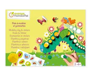My Mandarine KC167C - cofanetto creativo per bambini - PASTE MODELLABILI E ADESIVI 3D - a partire dai 2 anni- Fate