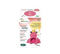 My Mandarine SO0880100475C - una scatola da 100 g di pasta modellabile - SuperSofty - a partire dai 2 anni- ROSA