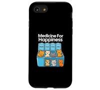 My Medicine For Happiness Chiamato gatti ogni giorno, gattino gatto Custodia per iPhone SE (2020) / 7/8