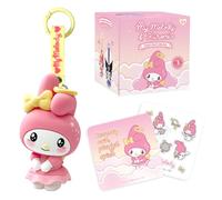 My Melody Angel Statuetta con portachiavi e accessori - Kuromi e My Melody Collezione Angel&Devil - per i fan di Hello Kitty and Friends Kawaii
