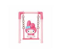 (My Melody)Hello Kitty Figures Sanrio Cinnamoroll Action Figures Melody Pom Pom Purin Giocando sull'Altalena