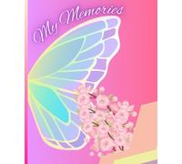 My memories | Diary for Butterfly women | 100-Page Dotted Journal | Pastel Butterfly Notebook for Journaling, Reflection & Creativity