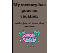My memory has gone on vacation: so this journal is working overtime