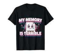 My Memory Is Terrible Programmer Coding Jokes Maglietta
