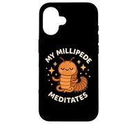 "My Millipede Meditates" - Simpatico tema insetti Custodia per iPhone 16