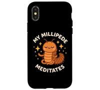 "My Millipede Meditates" - Simpatico tema insetti Custodia per iPhone X/XS
