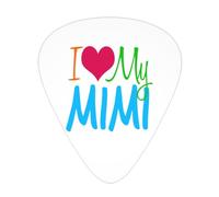 My Mimi Loves Me Plettri per chitarra Plettri per chitarra basso 12 pezzi