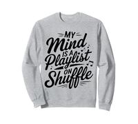 My Mind Is A Playlist On Shuffle Music Notes Fun Felpa