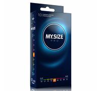 My Misura Professionali Regolare Profilattici 57mm Larghezza Basic Scatola Di 10