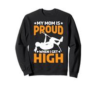 My Mom Is Proud When I Get High Pole Vault Track - Felpa