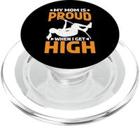 My Mom Is Proud When I Get High Pole Vault Track - PopSockets PopGrip per MagSafe