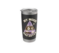 My Mood Has Notes Perfume Humor Bicchiere termico in acciaio inox doppia parete