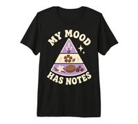 My Mood Has Notes Perfume Humor Maglietta Premium