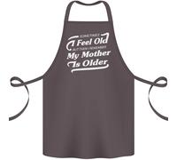 My Mother Is più Vecchi 30th 40th 50th Compleanno Cotone Grembiule 100% Organico